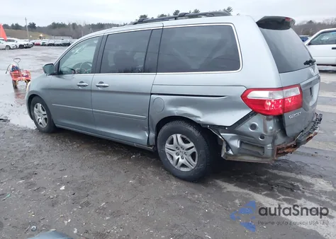 2007 Honda Odyssey Ex-L z USA, uszkodzony, nr VIN 5FNRL38727B110352